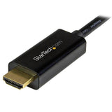 Startech.Com Cable Conversor Mini Displayport A Hdmi De 1m Color Negro Ultra Hd 4k Cable Adaptador Mini Displayport Macho A Hdmi Macho 1 M Negro Compatibilidad Con 4k