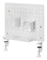 Pegboard, Clamp-On, Office, 420x477mm, Blanco