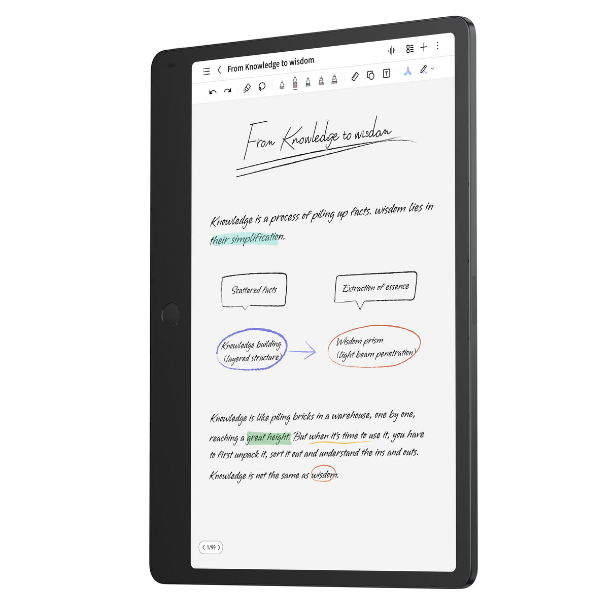 Tcl Tab Note A1 Nxtpaper+Funda+Pen