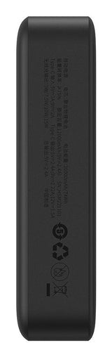 Baseus Magnetic Mini Powerbank Carga Inalámbrica 20000 Mah 20 W Negro