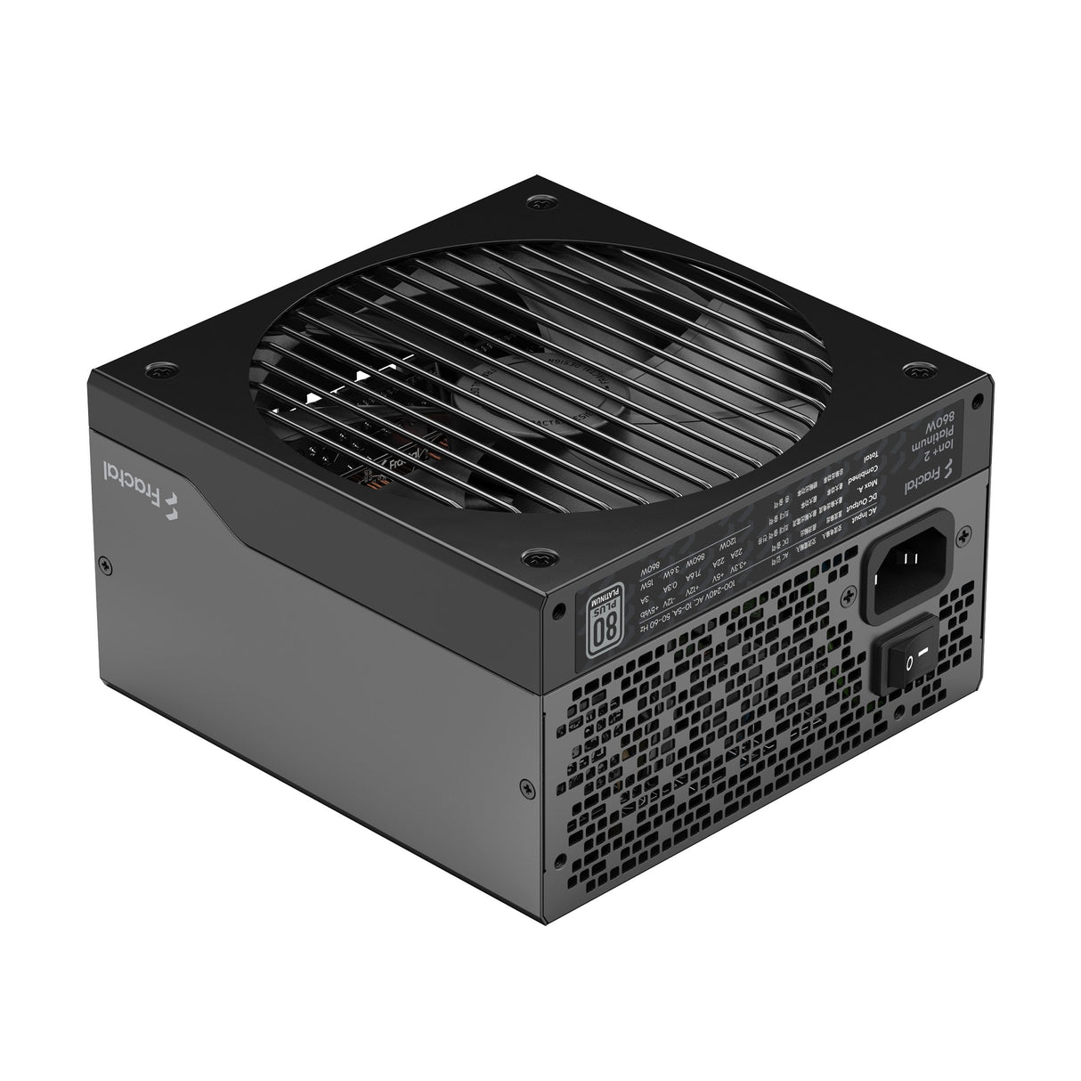 EAN 7340172702887 - Fractal Design Ion+ 2 Platinum 860W unidad de fuente de alimentación 20+4 pin ATX ATX Negro imagen 5