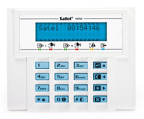 Keypad Lcd /Versa Blue/Versa-Lcd-Bl Satel
