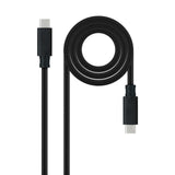Nanocable Cable Usb 3.1 Gen2 5a Usb-C/M-Usb-C/M 1.5m - Negro