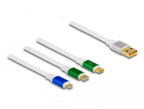 EAN 4043619853588 - DeLOCK 85358 cable USB USB 2.0 1,13 m USB A USB C/Micro-USB B imagen 3