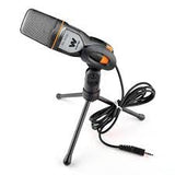 Woxter Micrófono Condensador Mic Studio Black Con Trípode Ajustable