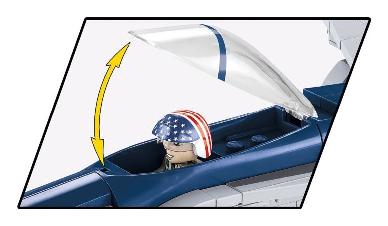 Cobi F/A-18c Hornet, Juguete De Construcción Cobi-5810