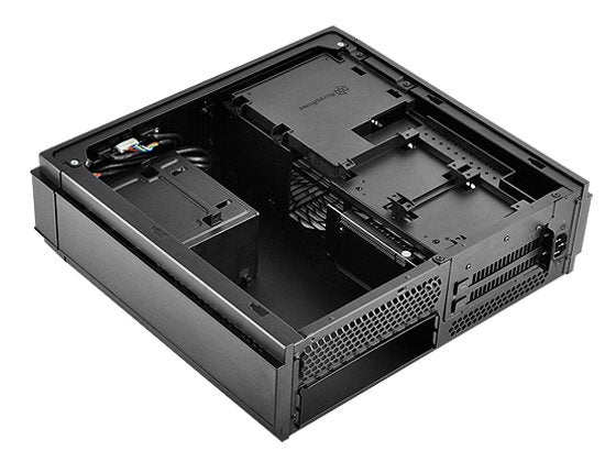 Caja Pc Silverstone Ml07 Milo Slim  Usb 3.0 Negra Sst-Ml07b,