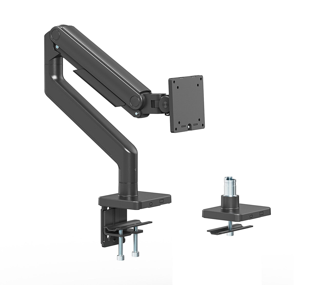 EAN 0766623462570 - Manhattan 462570 soporte para monitor 124,5 cm (49") Escritorio Negro imagen 4
