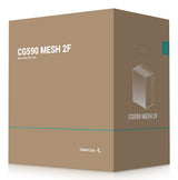 Deepcool Cg590 Mesh 2f Micro Atx Midi Tower Case, Black