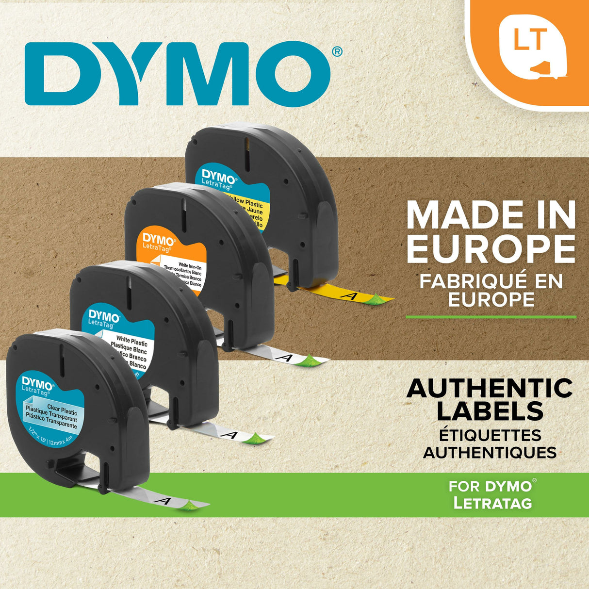 EAN 5411313122672 - DYMO S0721530 cinta para impresora de etiquetas Negro sobre transparente imagen 10