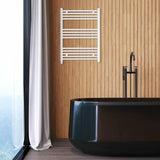 Toallero Eléctrico Haeger Family Warm White - 80x60 Cm, Blanco, 300 W