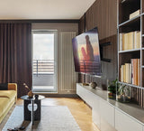 Soporte B-Tech Twin Cantilever 190,5 Cm (75") Pared Negro