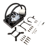 Unykach Aquastorm 120 Kit De Refrigeracion Liquida - Ventilador De 120mm - Iluminacion Rgb - Visualizacion Temperatura Cpu - Tubo De 335mm
