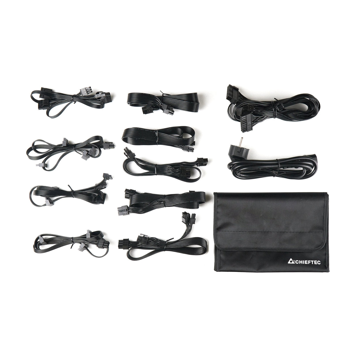 Fuente De Alimentación Chieftec Serie Polaris, Pps-850fc, 850w, Totalmente Modular, 80+ Gold