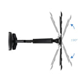 Tooq Soporte De Pared Con Brazo Articulado Para Tv De 23"-55" - Giratorio E Inclinable - Piston De Gas - Peso Max 30kg