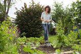 Gardena 17011-20 Pala Y Paleta Pala De Metal Con Cabeza Puntiaguda Ergonómica Para Drenaje Acero Negro
