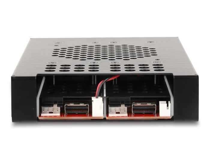 Delock 47117 Rack Móvil De 3.5" Para 2 X Ssd M.2 Nvme Con Conector Slim Sas Sff-8654 Delgado