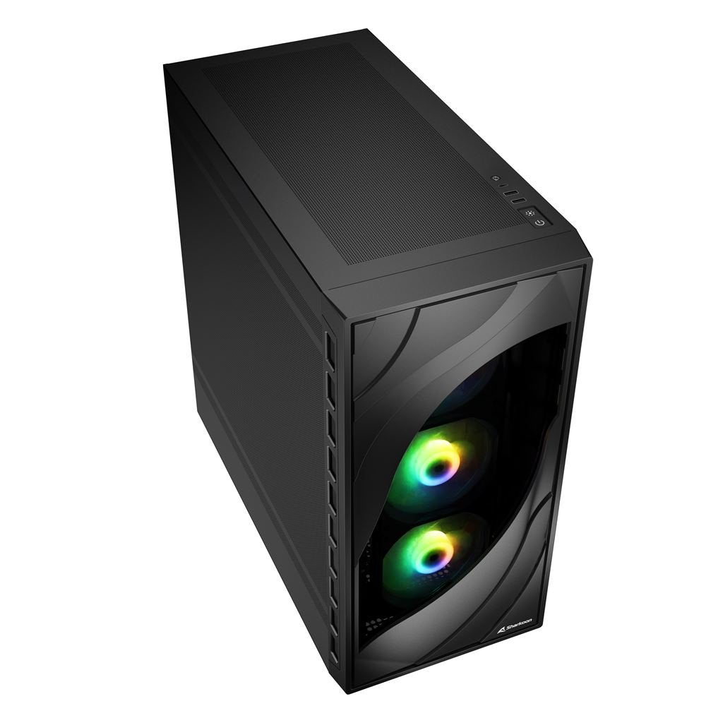 Caja Pc  Sharkoon 4044951041145 Negro