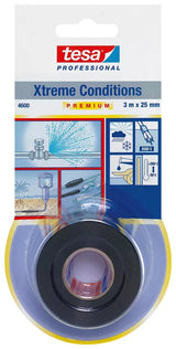 Tesa Silicone Tape 3m X 25mm Prem. Prof.Xtr.Cond.Black 04600