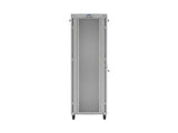 Szafa Instalacyjna Rack Stojaca 47u 800x1000 Szara Drzwi Przeszkolne Lcd ( Flat Pack) V2