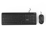Teclado Turco + Ratón Inca Imk-377 Oficina Usb Turco Negro
