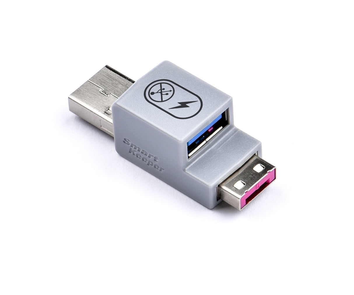Bloqueador De Datos Inteligente Smartkeeper Basic "Puerto Usb-A" Rosa