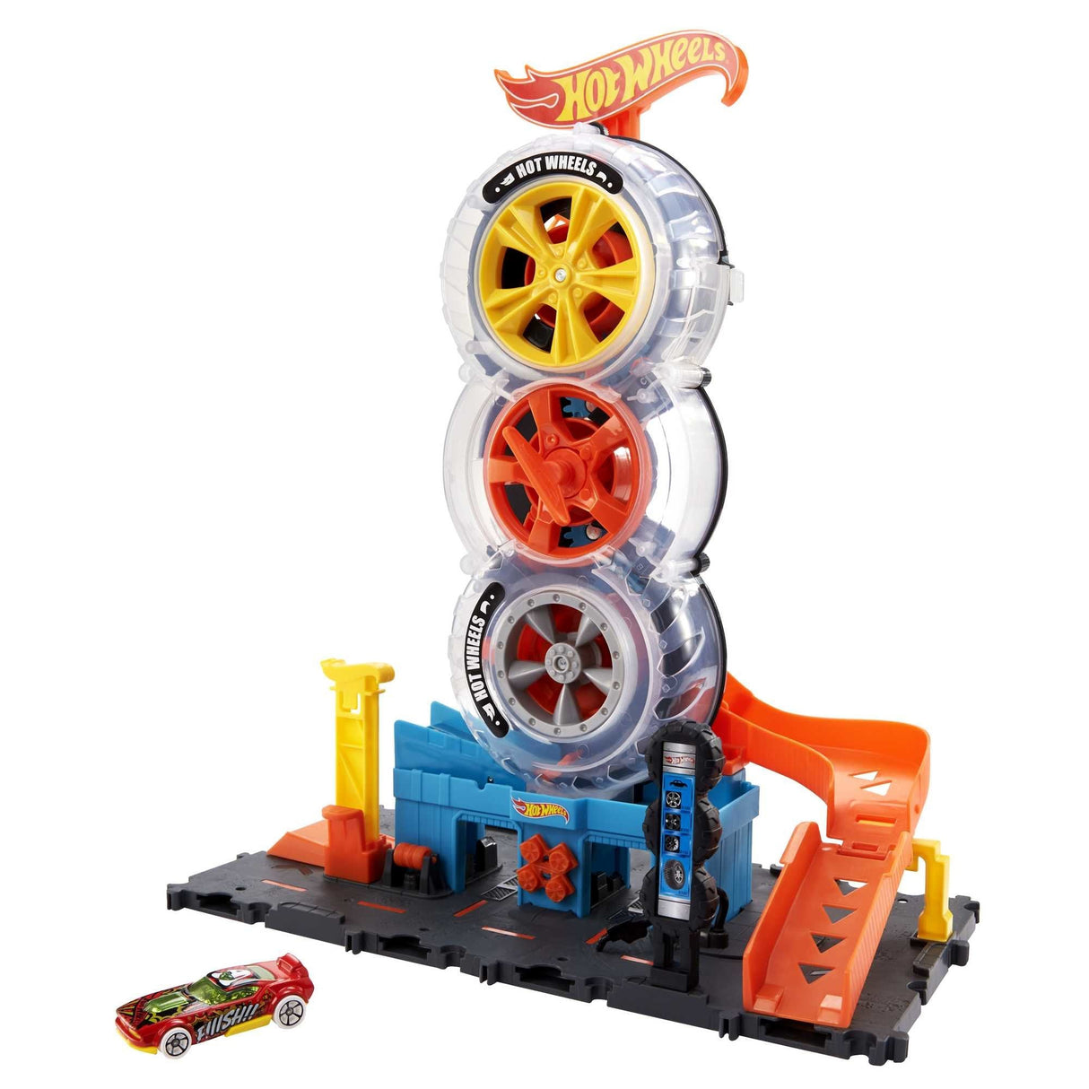 Hot Wheels City Super Ripe Shop, Play Building Multicolor, Incluido El Vehículo Hot Wheels Hdp02