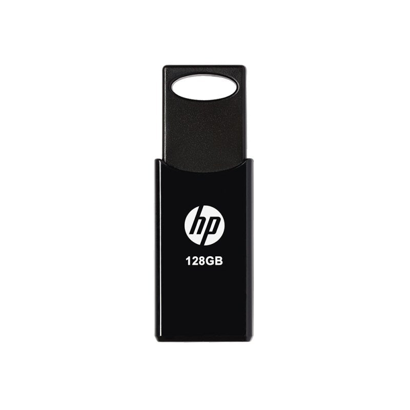 Pendrive Hp 128gb Usb 2.0 V212w Negro Tapa Deslizante/Plastico Hpfd212b-128