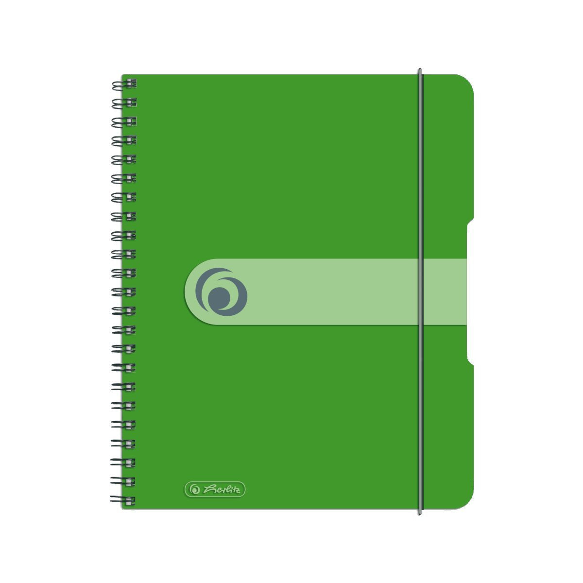 Herlitz Spiralblock "To Go" Pp-Cover A5 80 Bl. Apfel