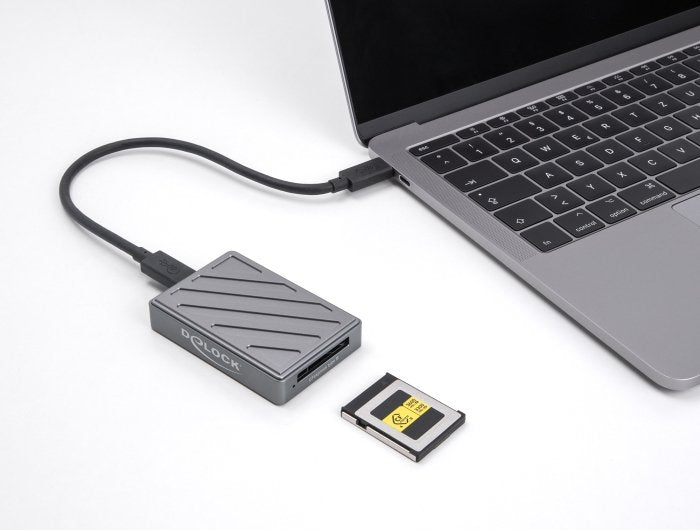 Delock 40 Gbps Usb Type-C Card Reader Para Cfexpress Tipo B Speicherkarten