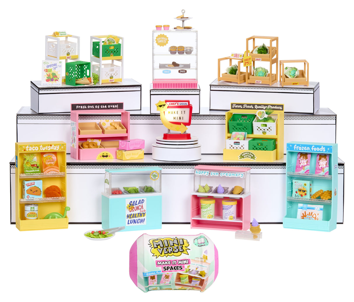 EAN 35051547426 - Miniverse Spaces Furniture Pack in PDQ imagen 3