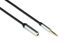 Python Cable De Audio 4-Pol. Klinkenst. An Conector Hembra Negro 2m