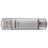 Hama Laeta Memoria Pendrive Usb 3.0 Con Tapa - 32gb De Capacidad - 40mb/S De Transferencia - Funcion Otg - Usb-C -