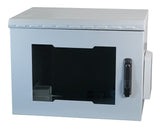 Efb 19" Wandgehäuse Ip55, 20he, Glastr, Tiefe 600 Mm, Ral7035