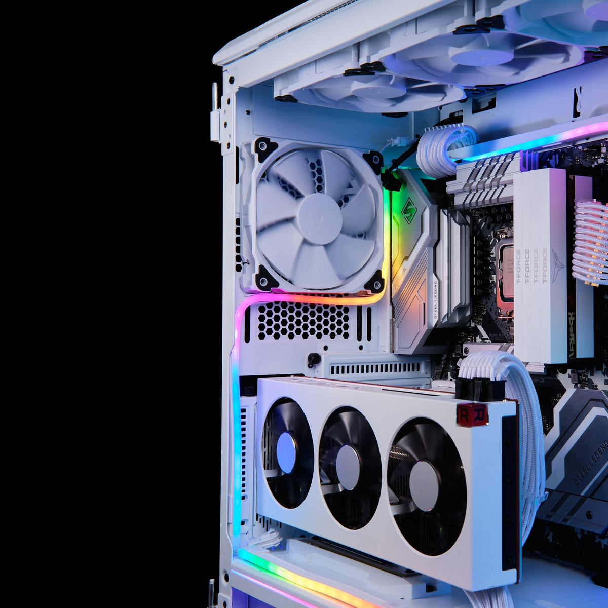 Phanteks Neon Digital Rgb Led Strip Combo Set [ 400m X 2 Pcs ] White