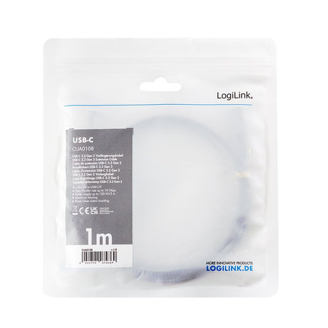 EAN 4052792074376 - LogiLink CUA0109 cable USB USB 3.2 Gen 1 (3.1 Gen 1) 2 m USB C Negro, Gris imagen 4