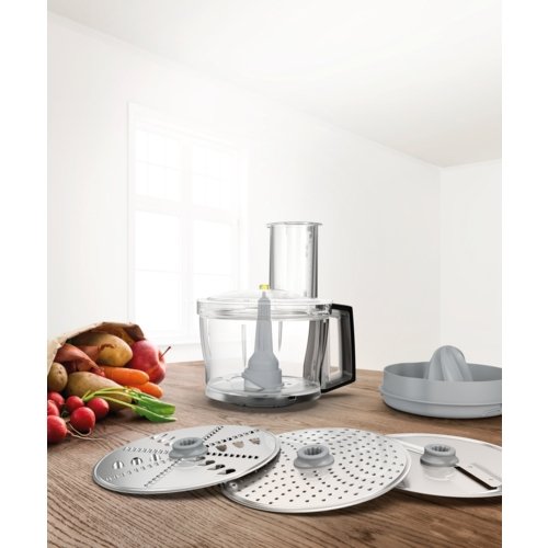 Bosch Home Trituradora Continua Veggielove Plus, Picadora Para Robot De Cocina Optimum Muz9vlp1