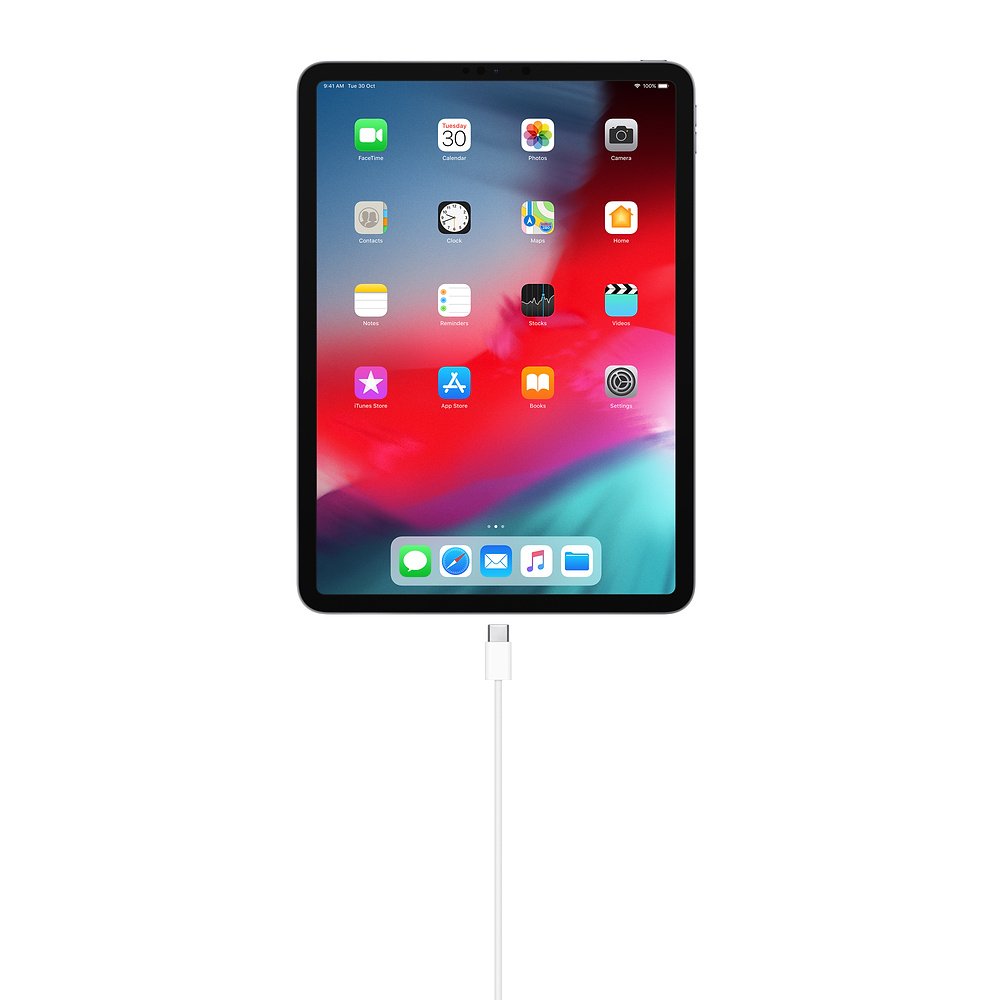 Cable De Carga Apple Usb-C M A Usb-C M 1m Blanco Muf72zm/A