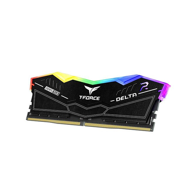 Team Group Memoria 32 Gb Ddr5-5200 (2x 16 Gb) Kit Dual, , Delta Rgb, Intel Xmp Ff3d532g5200hc40cdc01