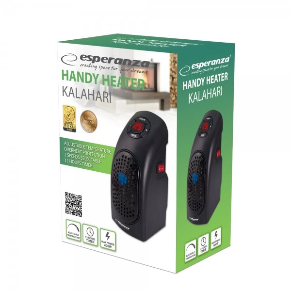 Esperanza Handy Heater 400w Kalahari