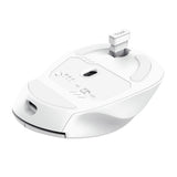 Mouse Trust Wireless Niven Bt/2.4ghz 7 Botones 800-3200dpi Recargable Color Blanco.