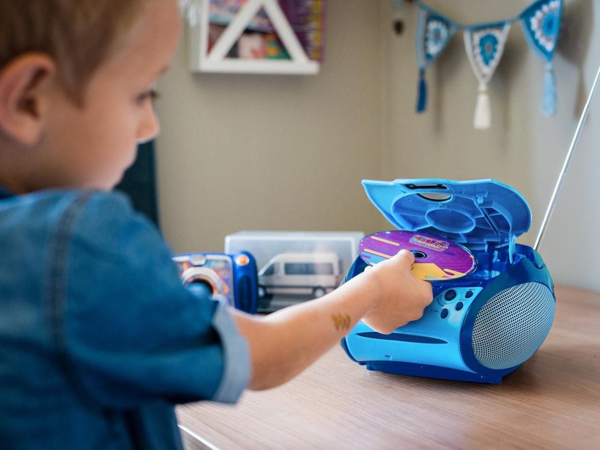 Radio Lenco Scd-24niños Azul