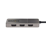 EAN 0065030887663 - StarTech.com MST14CD123HD Adaptador gráfico USB 3840 x 2160 Pixeles Gris imagen 3