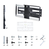 Startech.Com Ultraflache Vollbewegliche Tv-Soporte De Pared Fur Bildschirme Bis 65 Zoll Und 45 Kg Vesa 600x400 Flaches Design