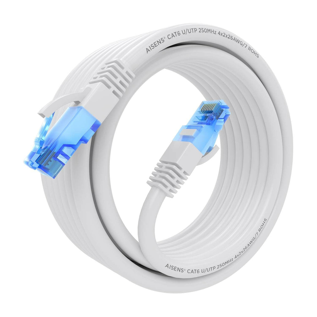 Aisens Cable De Red Rj45 Cat.6 Utp Awg26 Cca - 4m - Blanco