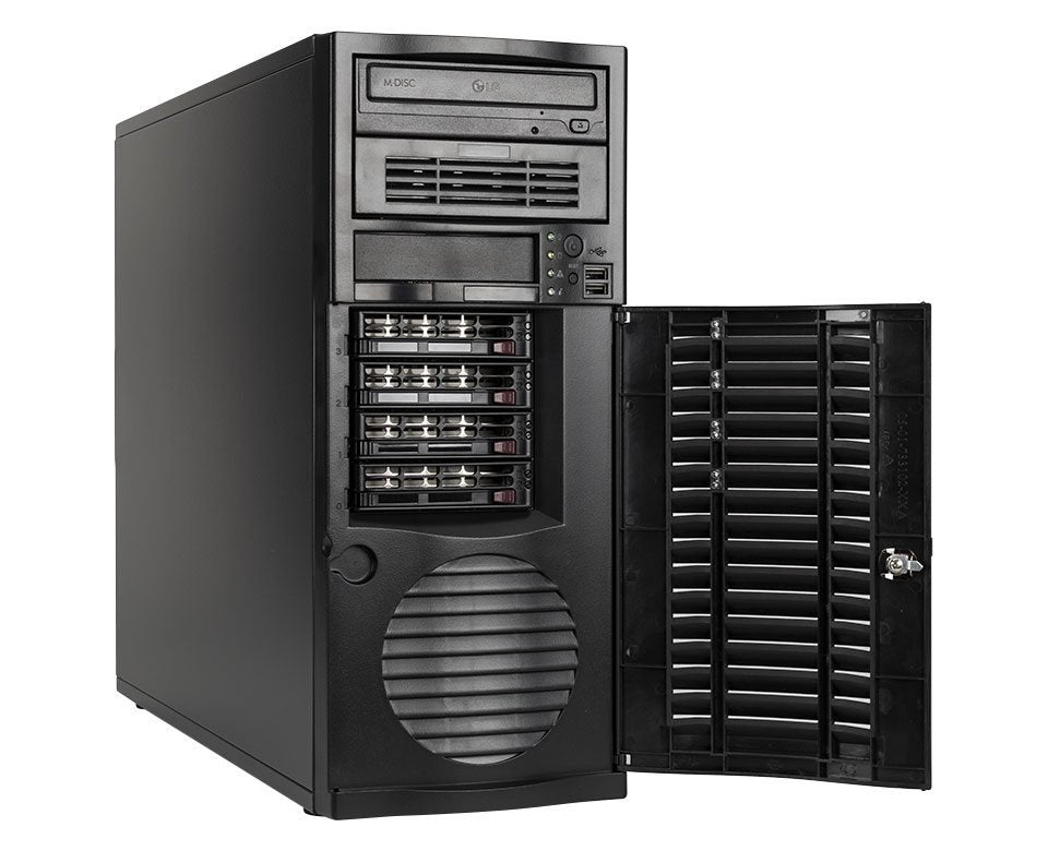 EAN 4250749711125 - bluechip SERVERline T40324s servidor 960 GB Torre AMD EPYC 9124 3 GHz 32 GB DDR5-SDRAM 668 W imagen 2