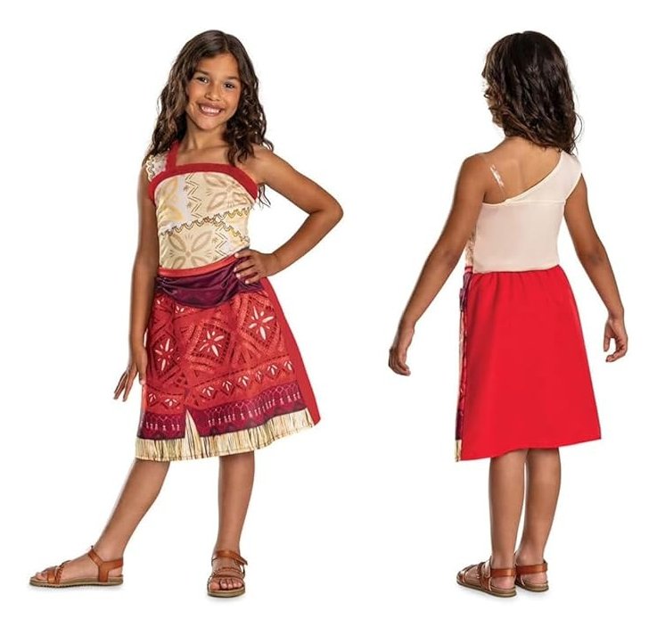 Disfraz Vaiana Moana Disney Infantil