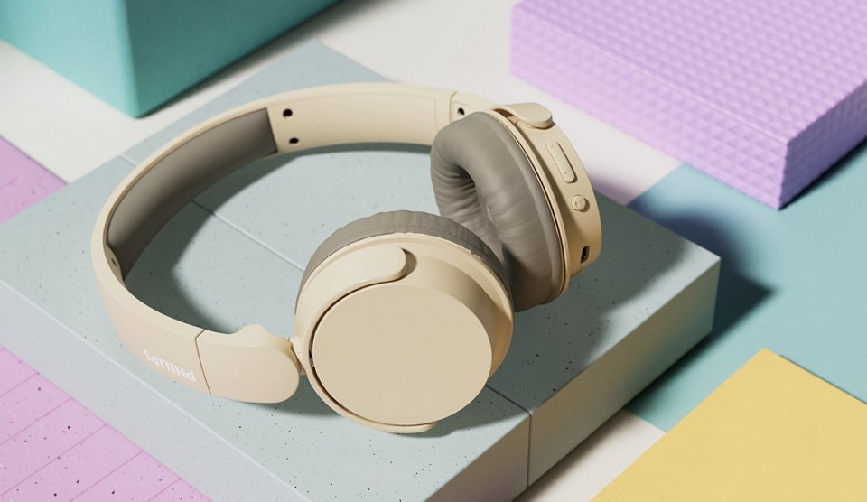 Auricular  Philips Tah3209bg/00 Beige Bluetooth