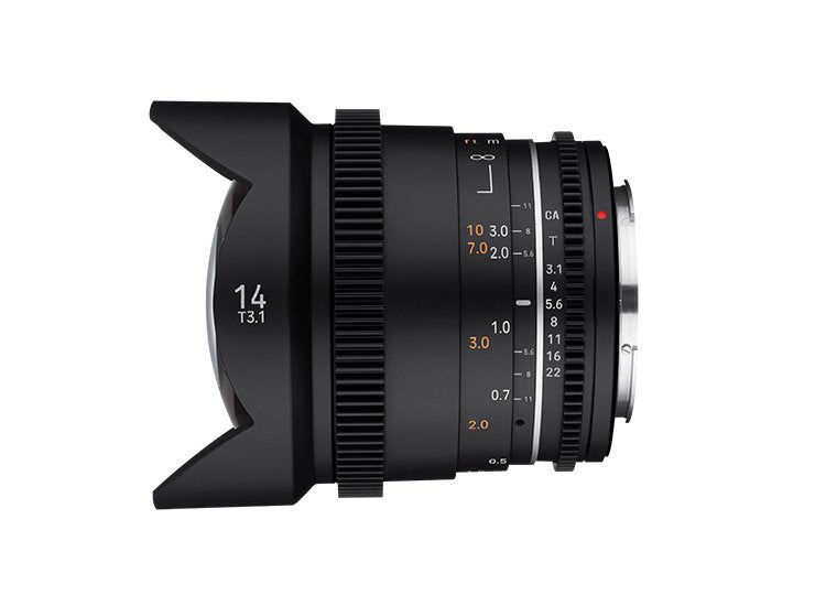 EAN 8809298887445 - Samyang VDSLR 14mm T3.1 MK2 MILC Negro imagen 4