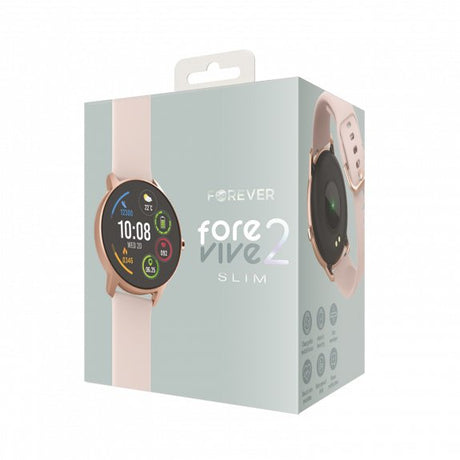 EAN 5900495961907 - Forever ForeVive 2 Slim SB-325 3,1 cm (1.22") IPS Digital 240 x 240 Pixeles Pantalla táctil Oro rosa imagen 6